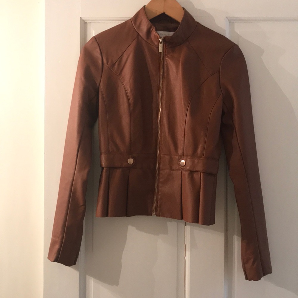 Faux Leather Jacket
